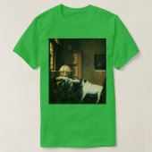 天文学者のPUG Tシャツ (デザイン正面)