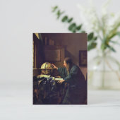 天文学者はがき、Jan Vermeer ポストカード (スタンド正面)