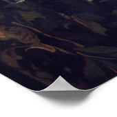 天文学者ヨハネス・ヴェルメール ポスター (角)