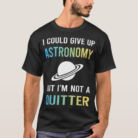 天文学者魂 Tシャツ (正面)