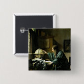 天文学者1668年 缶バッジ (正面&裏面)