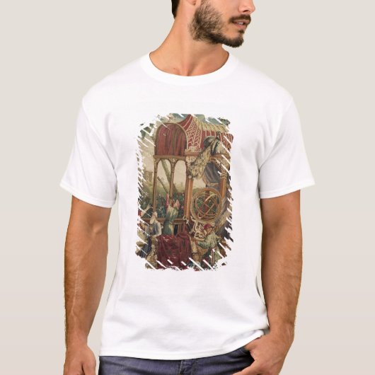 天文学者、ボーベーの研修会1711年 Tシャツ (正面)