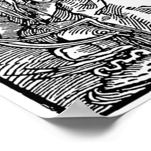 天文学者 ポスター (角)