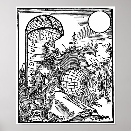 天文学者 ポスター (正面)