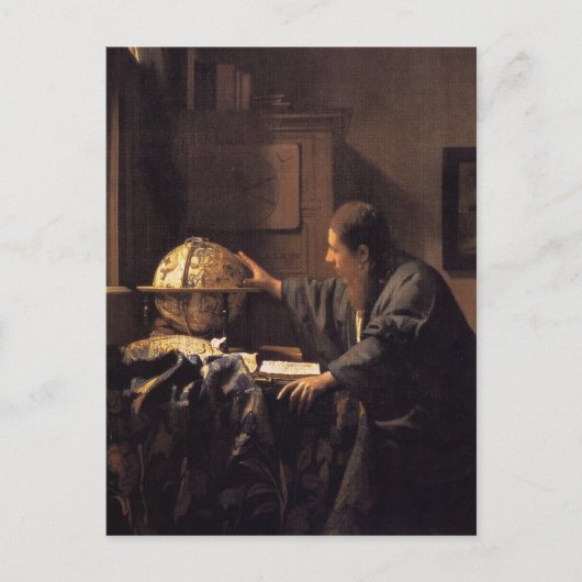 天文学者 ポストカード (正面)