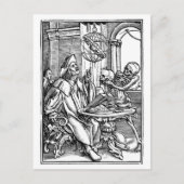 天文学者 ポストカード (正面)