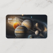 天文学者 名刺 (正面)