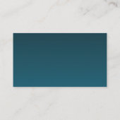 天文学者、天文学をテーマにした望遠鏡 名刺 (裏面)