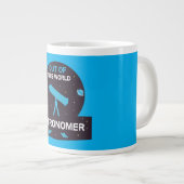 天文学者 |天文学 |天体物理学者 |星T ジャンボコーヒーマグカップ (正面右)