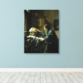 天文学者， 1668 キャンバスプリント (インサイチュ (ウッドフロア))