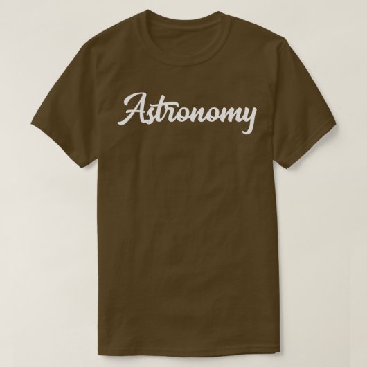 天文学3 Tシャツ (デザイン正面)