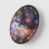 天文学 & ウェスターランド2 時計, ハッブル / 銀河 ラウンド壁時計 (傾斜)