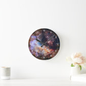 天文学 & ウェスターランド2 時計, ハッブル / 銀河 ラウンド壁時計 (ホーム)