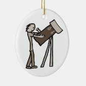 天文学 セラミックオーナメント (右)