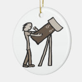 天文学 セラミックオーナメント (左)