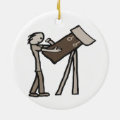 天文学 セラミックオーナメント (裏面)