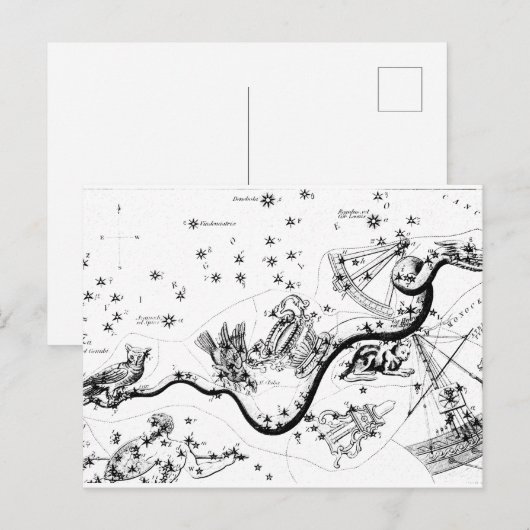 天文学 ポストカード (正面/裏面)