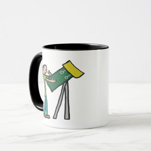 天文学 マグカップ (正面左)