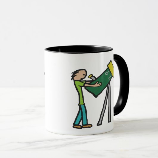 天文学 マグカップ (正面右)