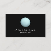 天文学，天王星 名刺 (正面)