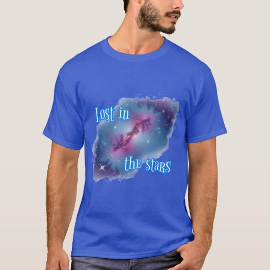 天文学:失った星の中。 Tシャツ (正面)