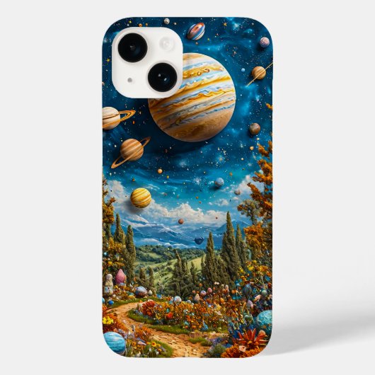天文学 銀河 天体 宇宙 Case-Mate iPhoneケース (裏面)