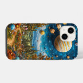 天文学 銀河 天体 宇宙 iPhoneケース (裏面横)