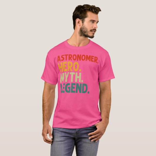 天文学 Tシャツ (正面フル)