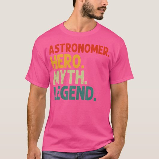 天文学 Tシャツ (正面)