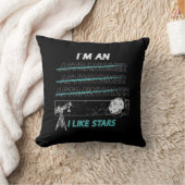 天文学I An I Like Stars Universe Moon クッション (ブランケット)