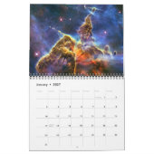 天文学NASA宇宙宇宙銀河系2024空 カレンダー (1月 2027)