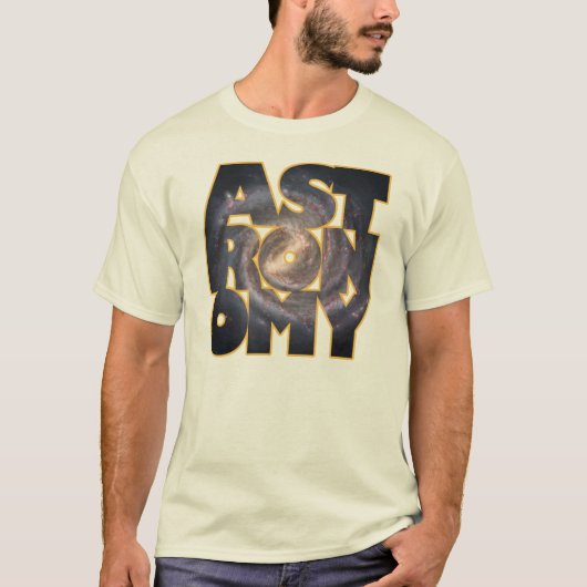 天文学Tシャツ Tシャツ (正面)