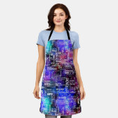 天文宇宙 エプロン (着用した状態)