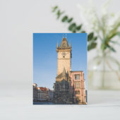 天文時計のプラハ ポストカード (スタンド正面)