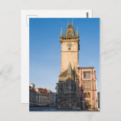 天文時計のプラハ ポストカード (正面/裏面)