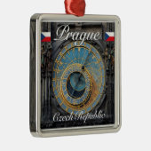 天文時計プラハ・オルログチェコ メタルオーナメント (右)