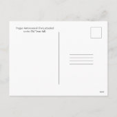 天文時計プラハ シーズンポストカード (裏面)