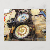 天文時計プラハ シーズンポストカード (正面)