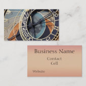 天文時計名刺 名刺 (正面/裏面)