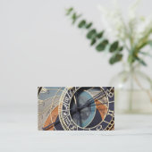 天文時計名刺 名刺 (スタンド正面)