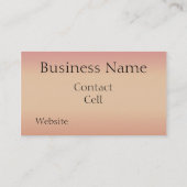 天文時計名刺 名刺 (裏面)