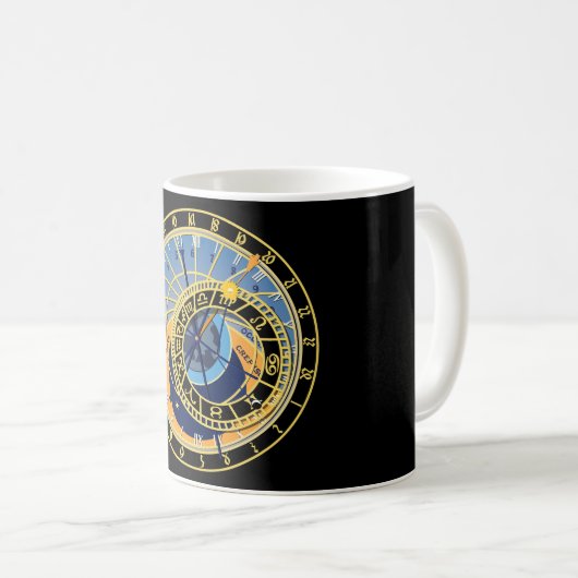 天文時計星星座 コーヒーマグカップ (正面右)