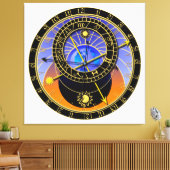 天文時計 キャンバスプリント (インサイチュ (リビング))