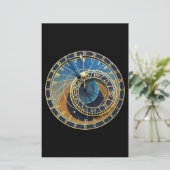 天文時計 – プラハオロジ 便箋 (スタンド正面)