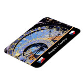 天文時計、プラハ、チェキア（建築） マグネット (左側)