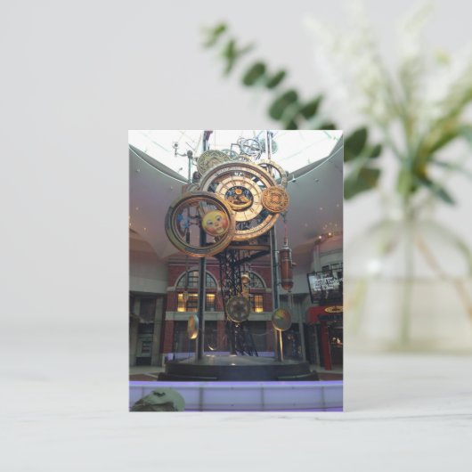 天文時計 ポストカード (スタンド正面)