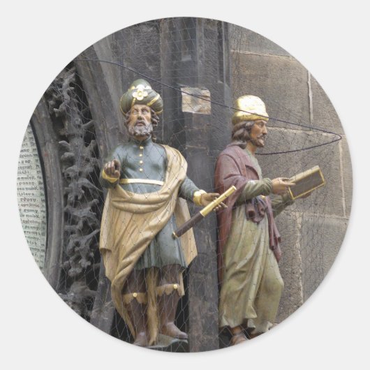 天文時計 ラウンドシール (正面)