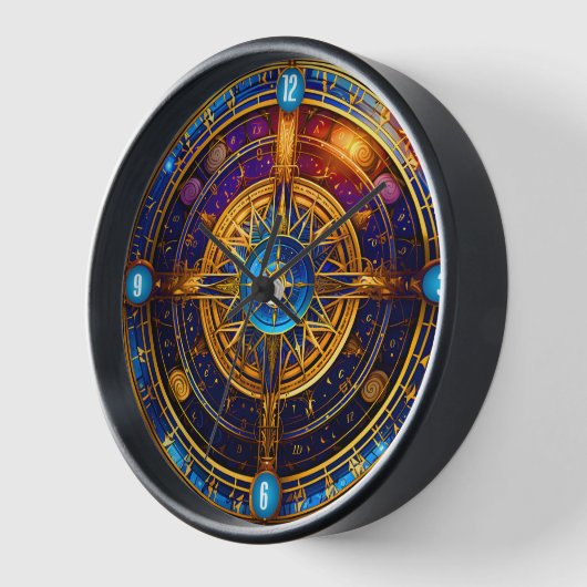 天文時計 壁時計 (傾斜)
