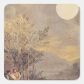 天文観測2 スクエアシール (正面)