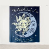 天日と月 タペストリー (正面)